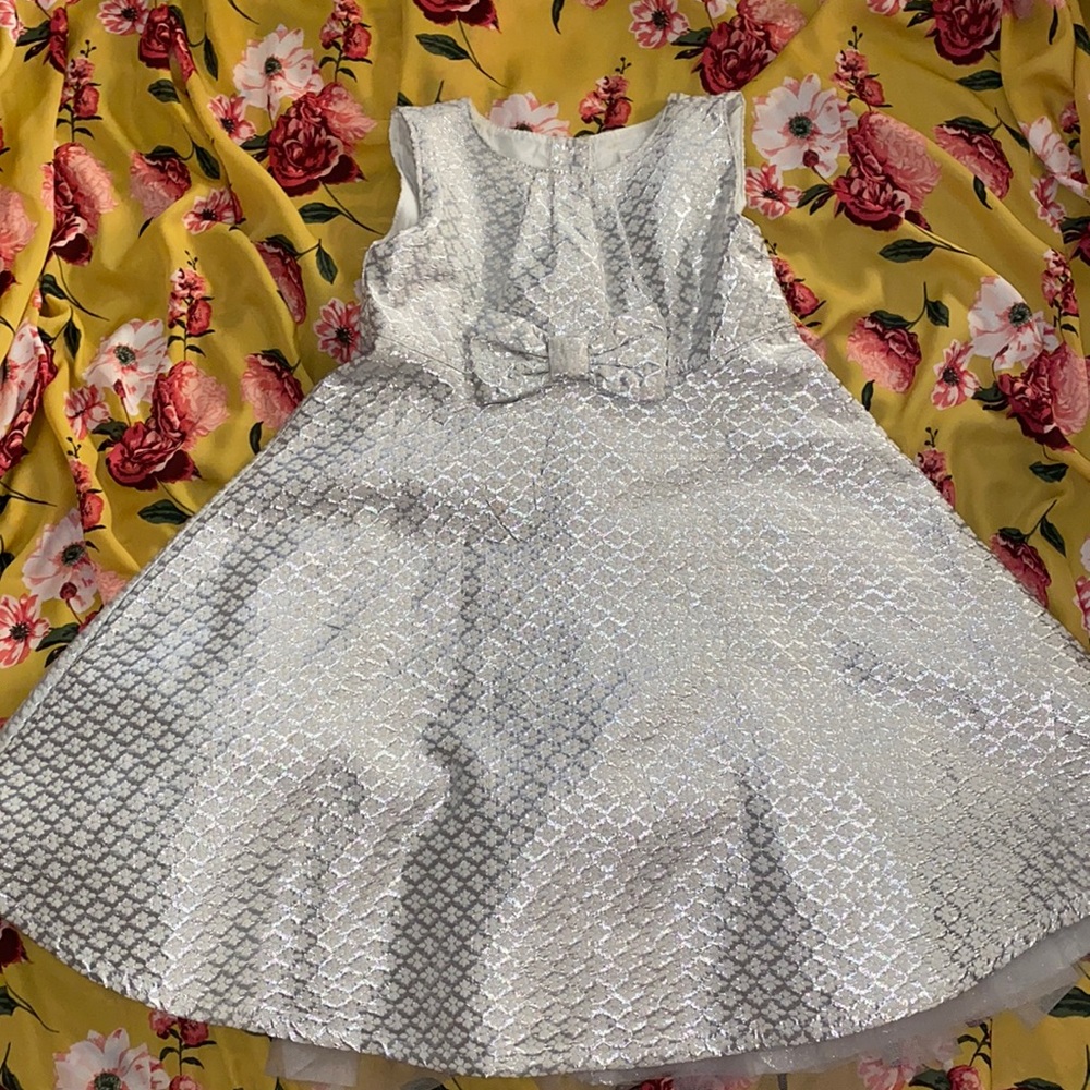 Silver Gymboree size 3t dress